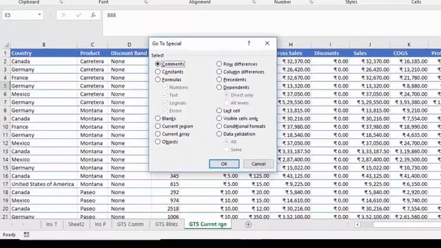 Go To Special Current Region смотреть онлайн