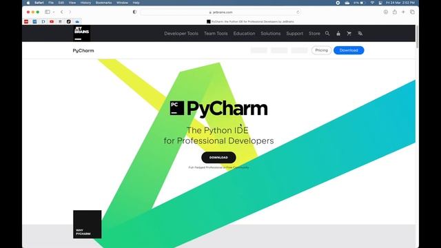 Installing Python and Pycharm смотреть онлайн