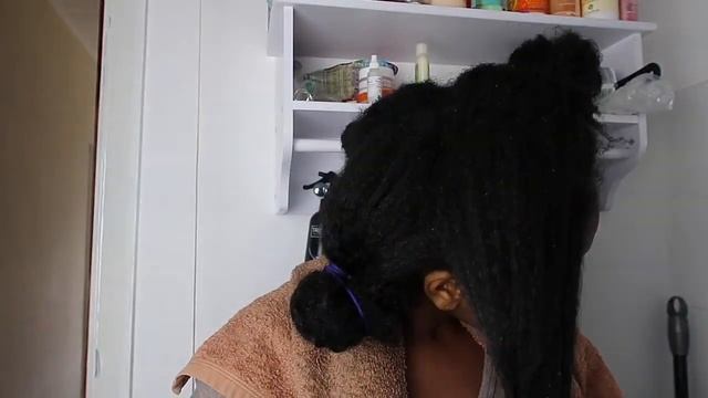 HOW WE CUT OUR 4C HAIR | EASY AND QUICKER смотреть онлайн