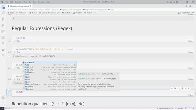 Python Course #17 Regular Expressions / Part 1 - الدارجة المغربية смотреть онлайн