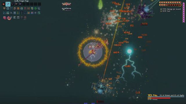 Terraria Calamity Infernum Exo Mechs Ares + Thanatos (Melee)