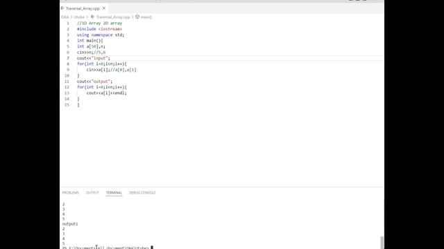 L:-1.2 Traversal of 1D, 2D array смотреть онлайн