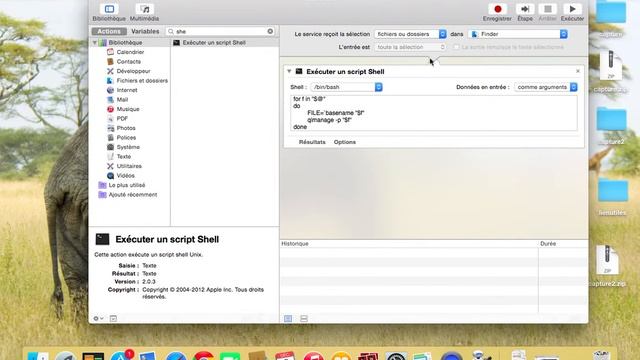 Créer un aperçu rapide de fichiers avec automator смотреть онлайн