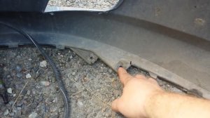 Peugeot 407 front bumper removal