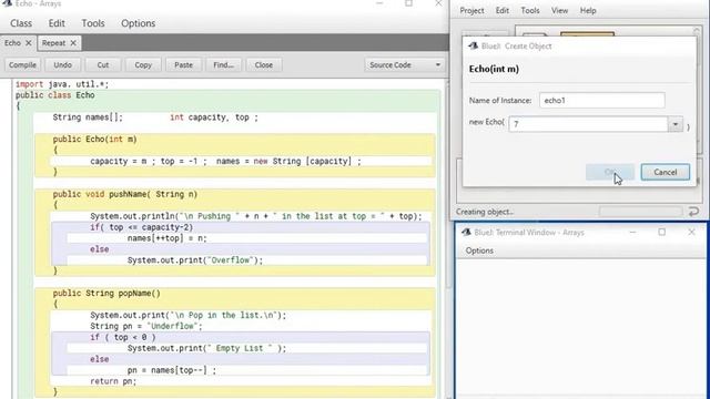 Java Concept of Stack & Queue - Program of Stack смотреть онлайн