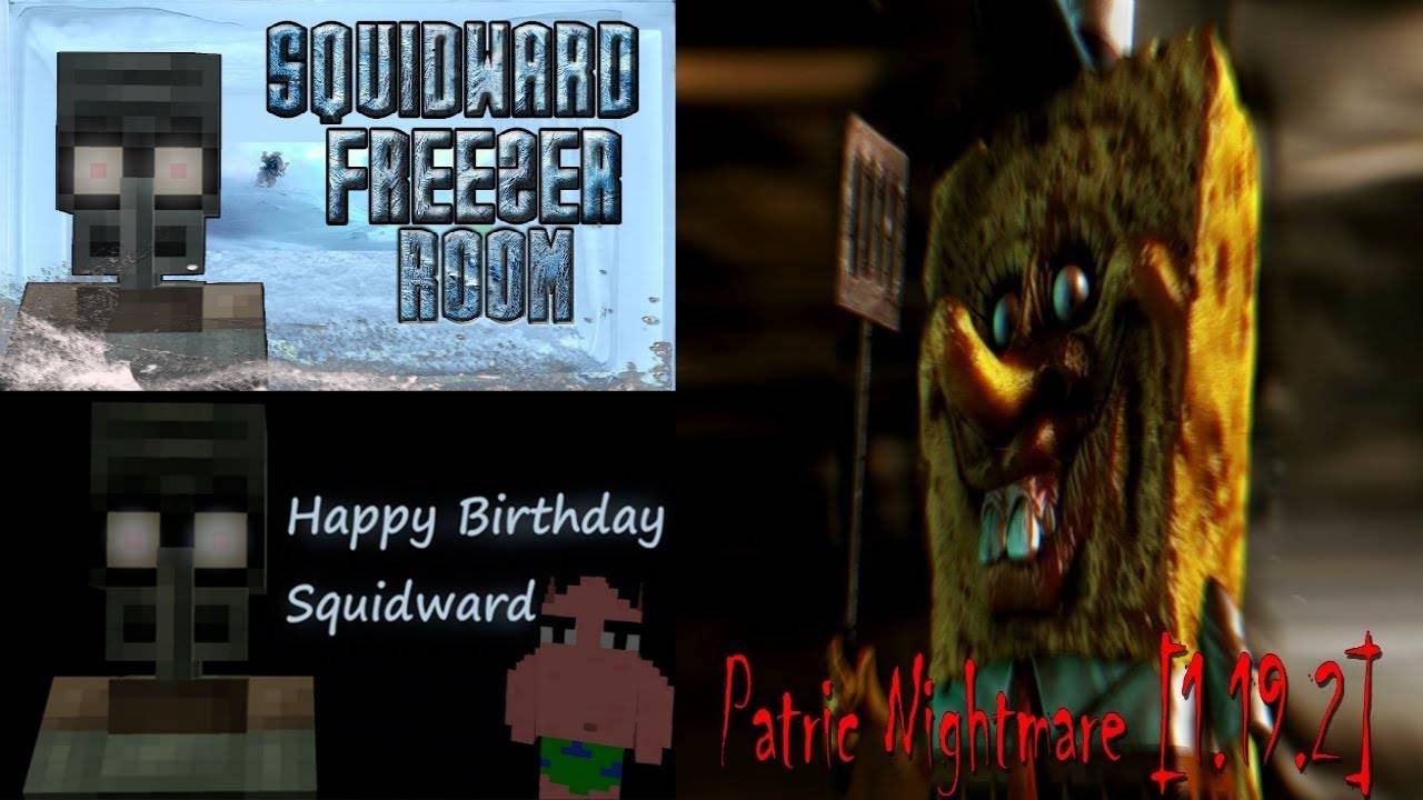 ВСЕ МОИ ВИДЕО С ПРОХОЖДЕНИЕМ КАРТ ПРО ЗЛОГО СКВИДВАРДА ИЗ ГУБКИ БОБА В МАЙНКРАФТ ЧАСТЬ 2 смотреть онлайн