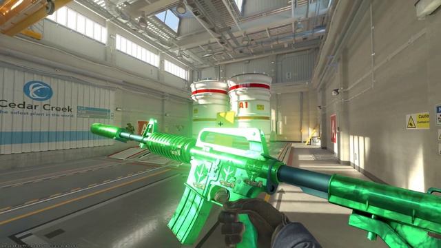 INSPECTING M4A1 EMERALD WITH 4x IMPERIAL GLITTER INGAME CS2 - CS2 M4A1 EMERALD + 4x IMPERIAL Glitte смотреть онлайн