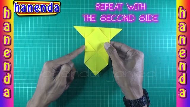 HOW TO MAKE DOG ORIGAMI BOOKMARK ORIGAMI || HELLO ORIGAMI || ORIGAMI TUTORIAL смотреть онлайн