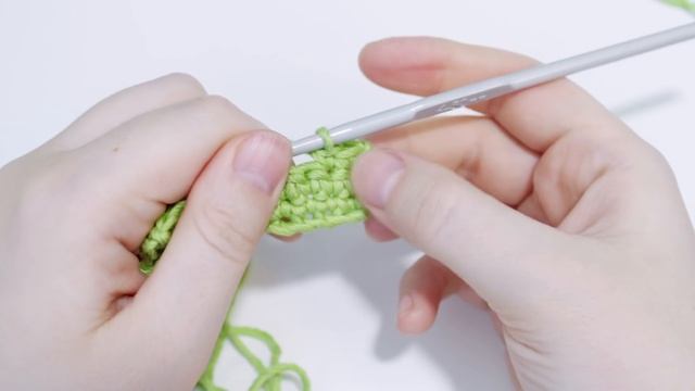 Столбик без накида крючком ♥ 3 урок смотреть онлайн