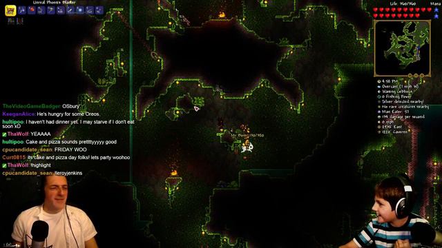 Terraria 146 - Cake & Pizza Friday смотреть онлайн