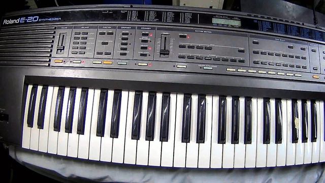 Roland E-20 E20 E 20 - DEMO songs смотреть онлайн