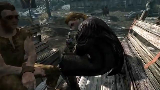 The Elder Scrolls V Skyrim Walkthrough Part 1 - Intro Crash смотреть онлайн