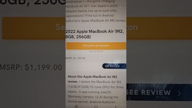 Apple MacBook Air M2 review смотреть онлайн