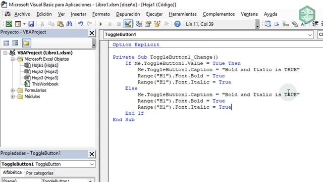 Controles ActiveX | ToggleButton | Características Principales смотреть онлайн