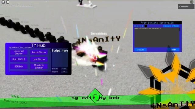 Roblox ServerSide Script Showcase Ty Hub [RARE] смотреть онлайн