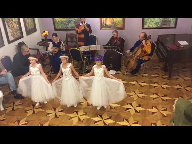 Рыцарский бал в Толстовском центре на Пятницкой 2.12.2018.