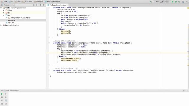 4 Ways to Copy Files in Java смотреть онлайн
