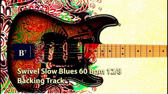 Swivel Slow Blues in E Major 60 Bpm 12/8 Pentatonic Backing Track Jam #guitarbackingtrack смотреть онлайн