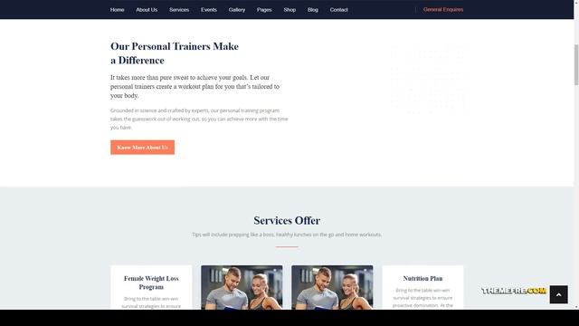 MV Richard - Health and Fitness WordPress Theme 11 health and beauty Nishina смотреть онлайн