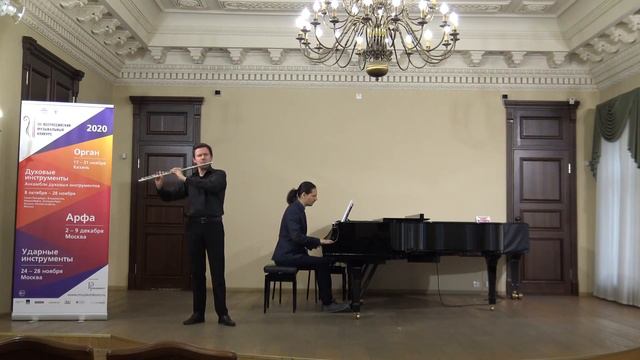 Ф. Мартен, Баллада для флейты и фортепиано смотреть онлайн