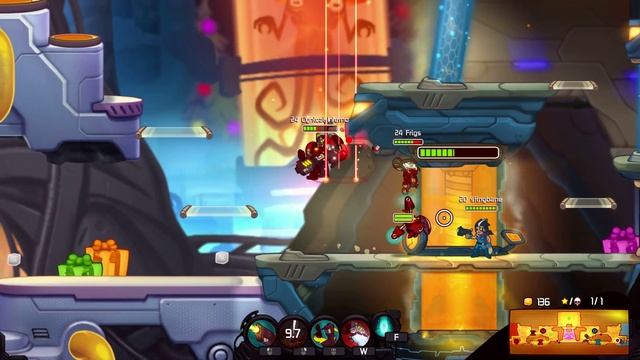 Awesomenauts:Starstorm is pretty good смотреть онлайн