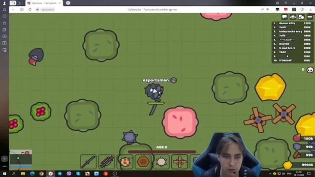 ИГРАЮ В SPLOOP IO смотреть онлайн