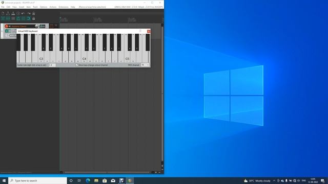 Virtual MIDI Keyboard: REAPER DAW Tutorial with Screen reader in Nepali смотреть онлайн