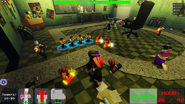 Roblox Freddy Fazbear TD DID THEY NERF GOLDEN FREDDY????