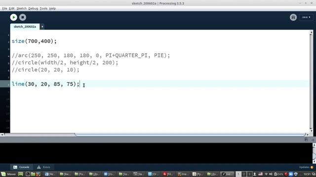 Processing3. Графические примитивы