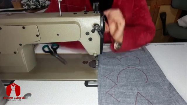 طريقة تعلم خياطة مباشرة على ماكينة #مع_مذهوب_ابتسام_للخياطة смотреть онлайн