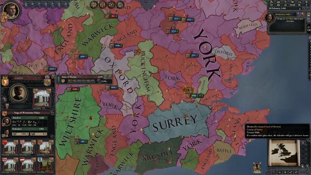 Mod Feature - Crusader Kings 2, War of The Roses 3 смотреть онлайн