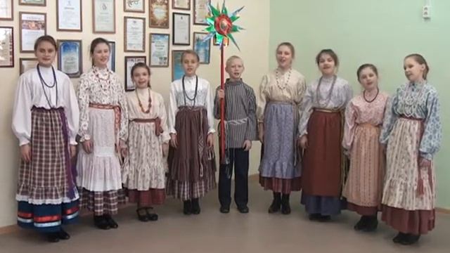 Детский образцовый фольклорный ансамбль "Звонница" смотреть онлайн