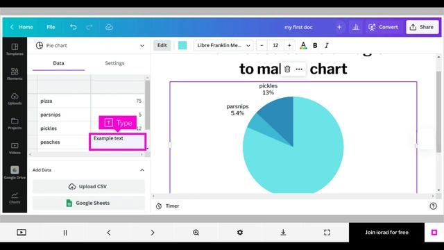Canva - How to create a magic chart смотреть онлайн