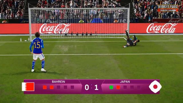 Bahrein vs Japan | Penalty Shootout 2024 | AFC Asian Cup 2023 | PES Gameplay смотреть онлайн