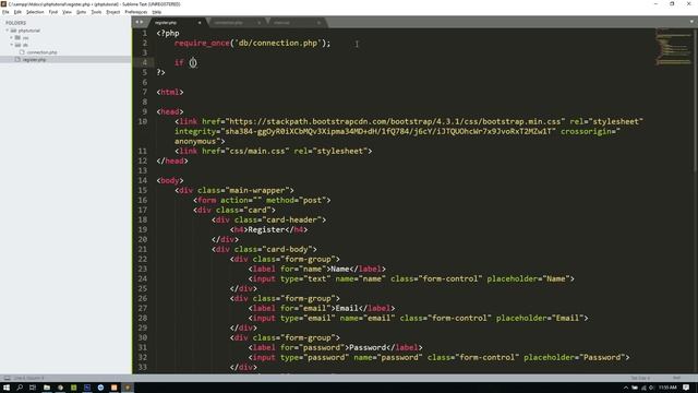 [PHP] SIMPLE REGISTRATION TUTORIAL WITH PHP смотреть онлайн