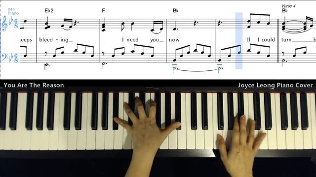 Calum Scott - You Are The Reason - Cover & Sheets