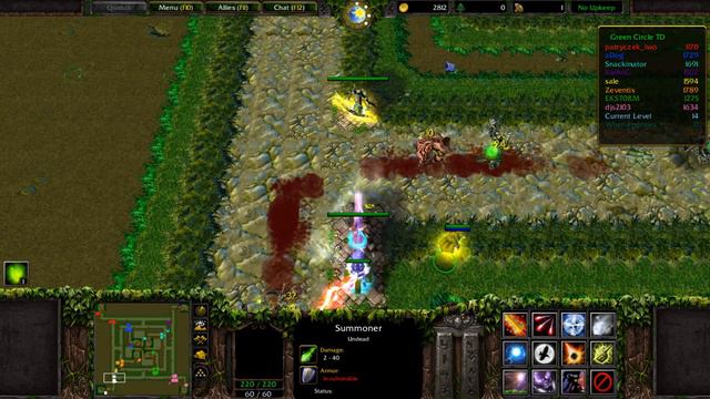 Green Circle TD V9.9 - Warcraft III - Battlenet