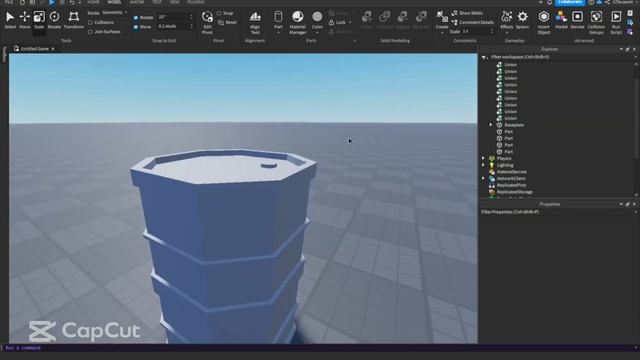 Строю простые модели | ROBLOX STUDIO смотреть онлайн
