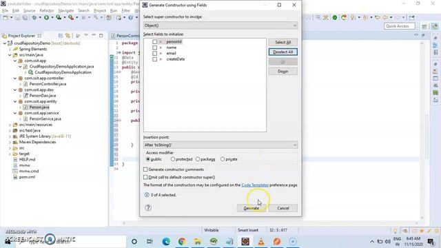 Spring boot Crud repository demo with rest api - part 2 | java temple смотреть онлайн