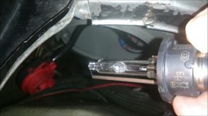 Xenon bulb replacement headlight bulb removal | Mercedes Benz W210