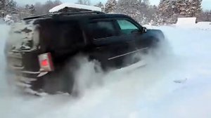 Хонда Пилот по снегу