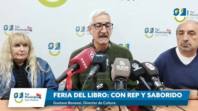 🟢FERIA DEL LIBRO CON REP Y SABORIDO🟢#SanRafael #Municipalidad смотреть онлайн