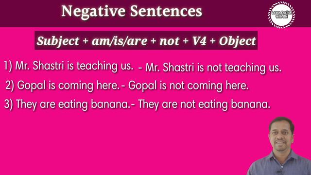 Present Continuous Tense смотреть онлайн