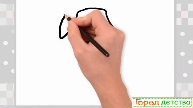 Как нарисовать плюшевую собачку игрушку. Видео для детей смотреть онлайн