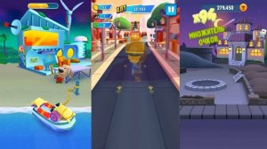 Talking Tom Gold Run - Talking Tom Hero Dash - Talking Tom Jetski 2 - Full walkthrough - Gameplay