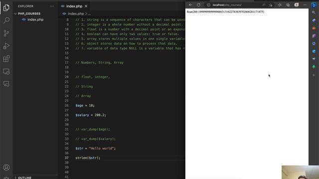 #7 PHP DataTypes| PHP Free Online Course 2023 смотреть онлайн