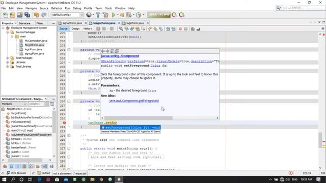 #3. Retrieve Password from Database in Java | Employee Management System| Swing | Netbeans Project смотреть онлайн
