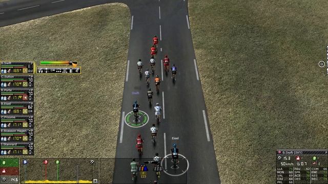Pro Cycling Manager 2012 - Tutorial Sprint (español) смотреть онлайн