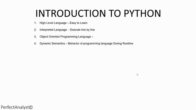 PYTHON FOR BEGINNERS - INTRODUCTION TO PYTHON (3) смотреть онлайн