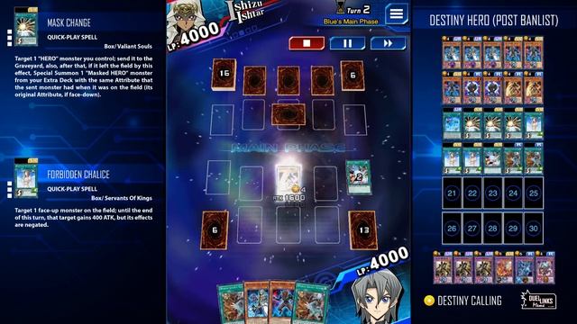 POST BANLIST DESTINY HERO - Welcome back! Destiny Hero - Celestial [Yu-Gi-Oh! Duel Links] смотреть онлайн